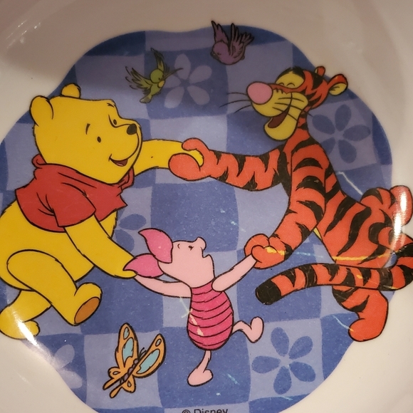 Classic Disney Winnie the Pooh Melamine Bowl Retro Zak Designs - Picture 2 of 5